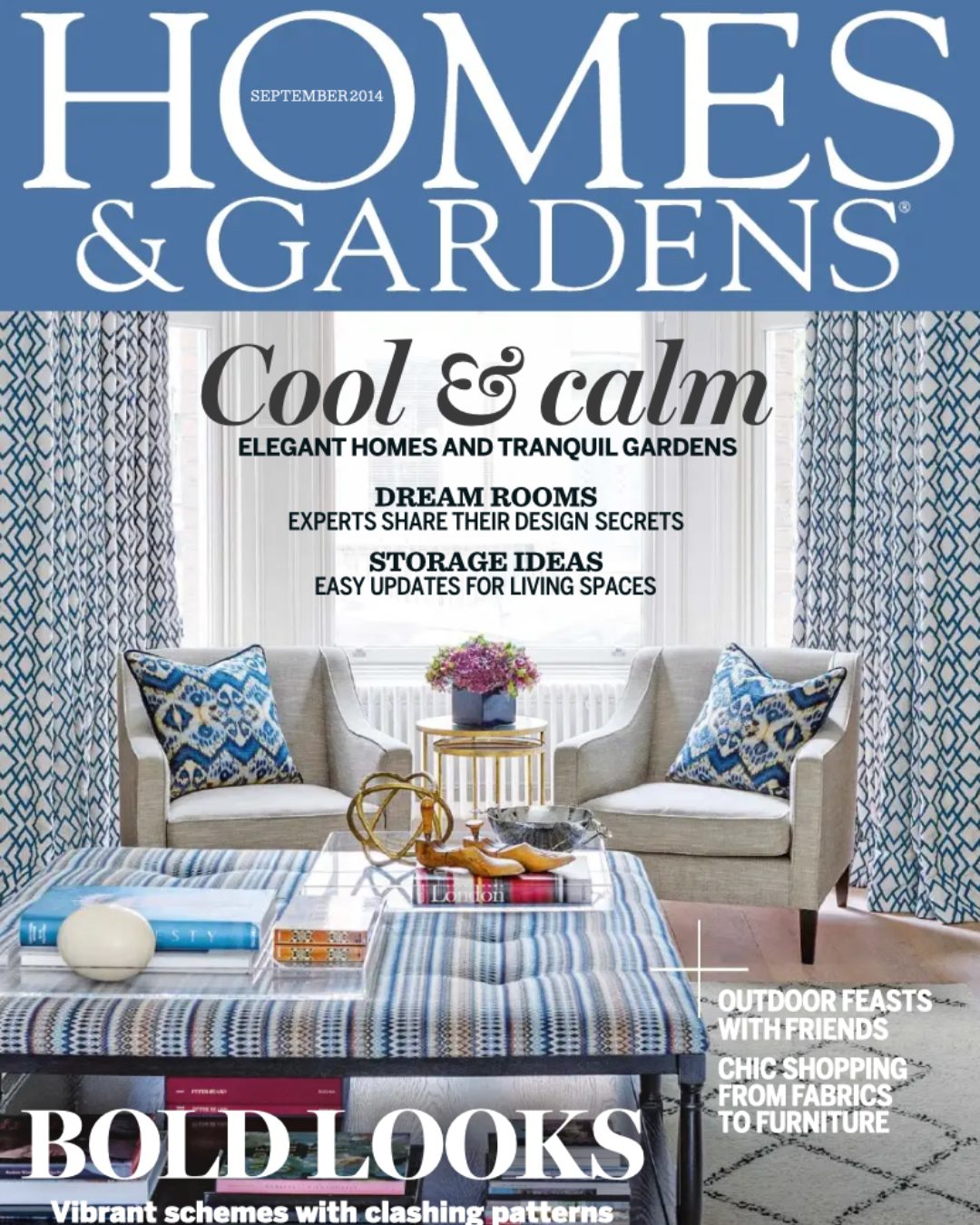 Homes and Gardens magazine cover